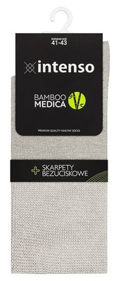 Skarpety medyczne BEZUCISKOWE Bambusowe Bamboo Medica Intenso