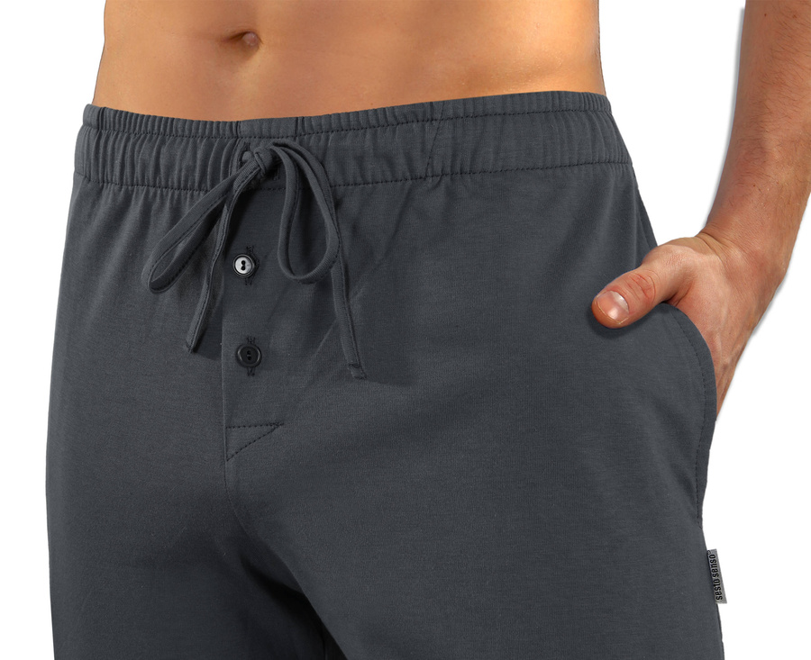 Krótkie spodenki piżamowe do spania Sesto Senso 651-15