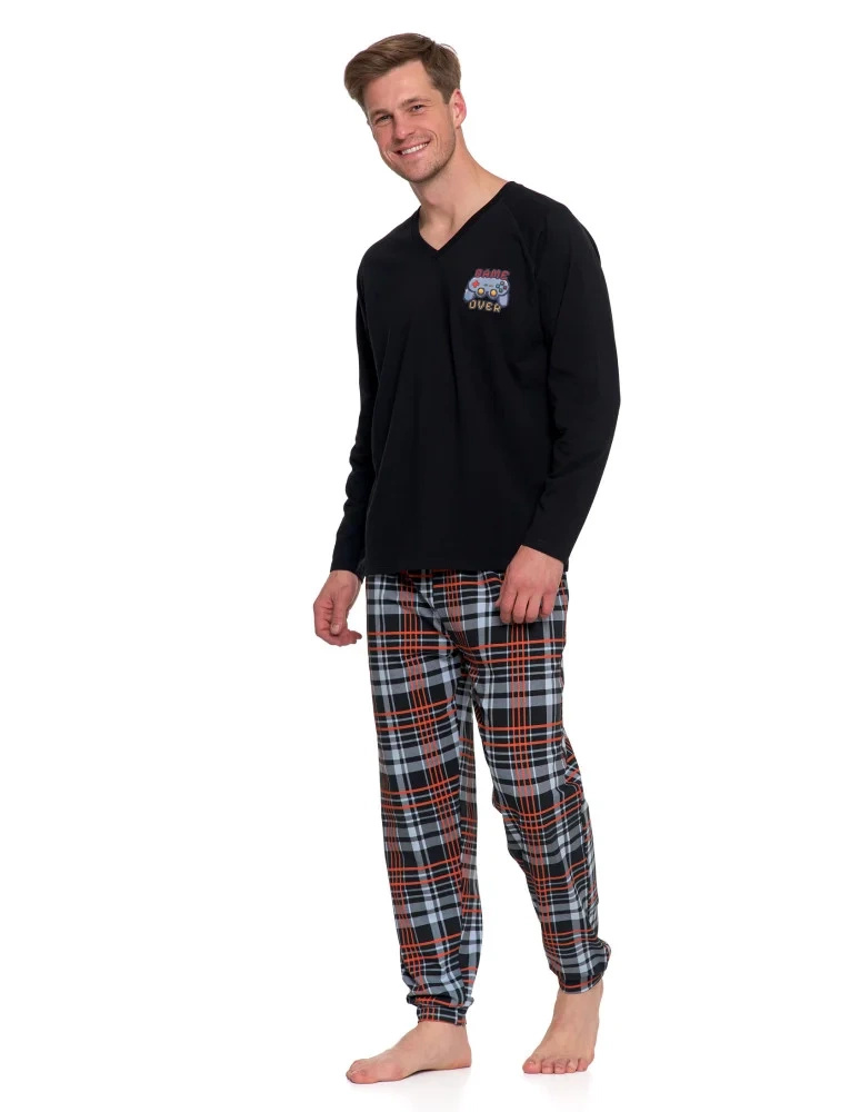 Langärmelige Pyjamas für Männer