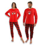 Weihnachts-Pyjama-Set für Sie und Ihn Sesto Senso