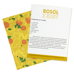 Kolorowe Męskie | Damskie Skarpetki SOXO GOOD STUFF wesołe rosół w puszce + przepis Unisex