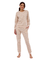 Langärmeliger Damen-Pyjama 163