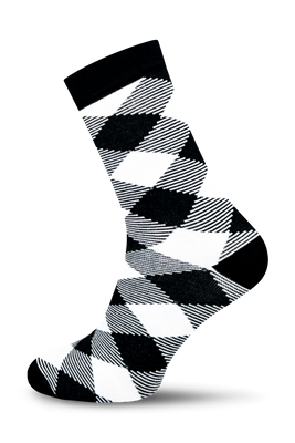 Socken Serie Avangard 0125 Weiß