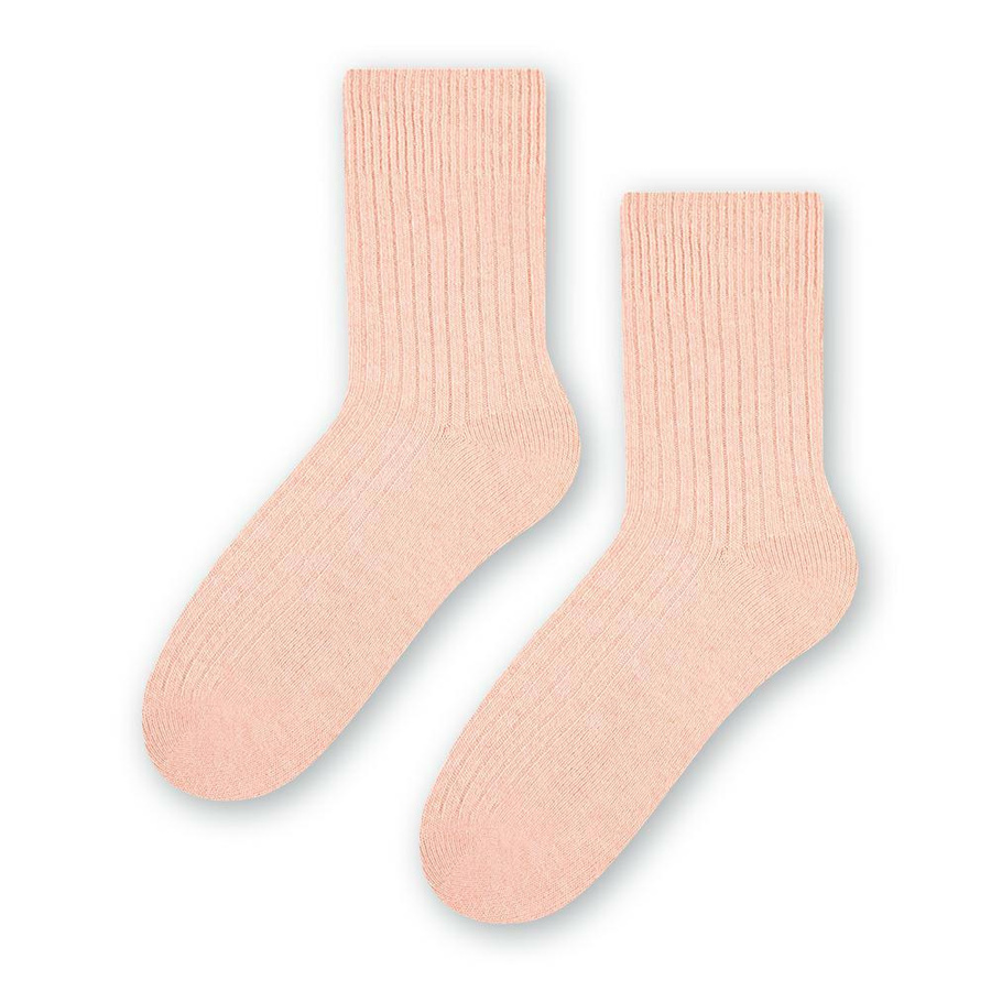 Socken Wolle Serie Rosa