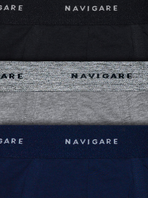 Enge Shorts 103T Blau/Grau/Schwarz