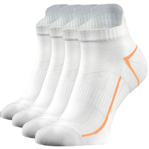 Sesto Senso Herren Sport Socken SKB10 – Atmungsaktiv und Nahtlos, Poliamid, Thermoregulierung, Verstärkte Frottee-Bereiche, Ideal für Sport, Blau/Weiß, 4er Set, Komfort und Unterstützung für Fitness und Laufen