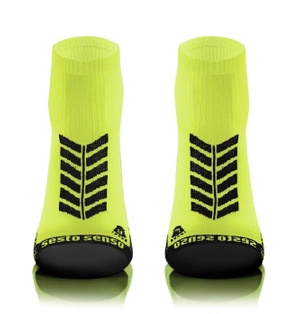 Bawełniane oddychające bezszwowe SKARPETY SPORTOWE SPORT SOCKS Sesto Senso 