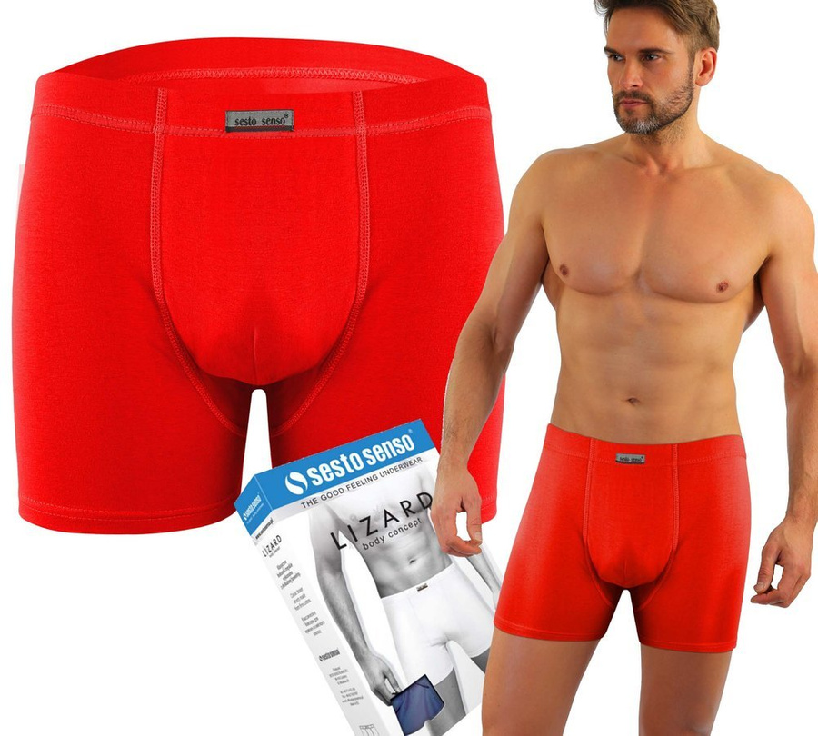 Herren-Boxershorts BM04 Rot