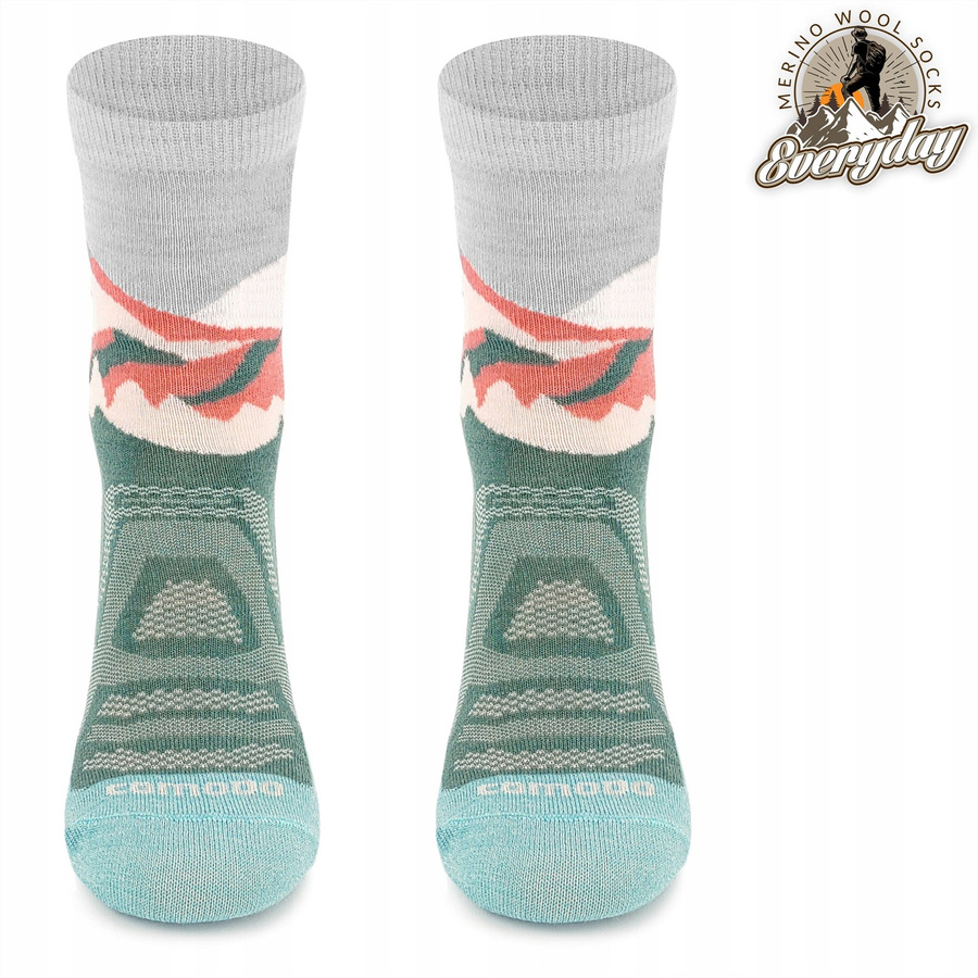 Trekking-Socken aus Merinowolle TRE18 Comodo