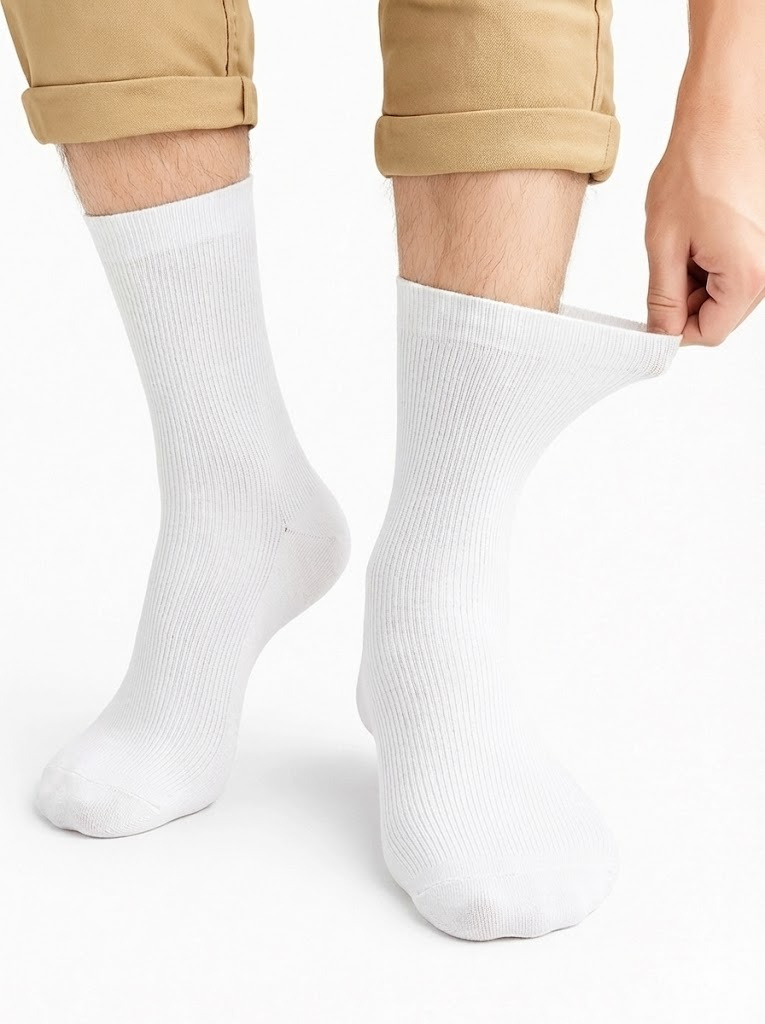 Medizinische Komfortsocken aus nicht komprimierter Baumwolle