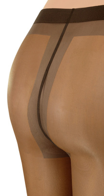 Sesto Senso Damen Strumpfhose Valeria 20DEN – Transparente, Bequeme Nylon-Strumpfhose ohne Zwickel, Perfekt für offene Schuhe, Farbe Vision, Für Elegante Outfits, Polyamid-Elasthan-Mix