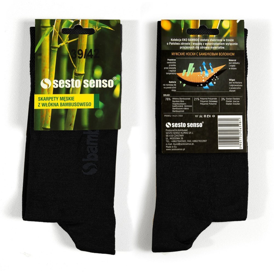 Herren Eco Bamboo Bambus Socken