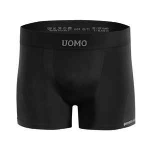 Sesto Senso Herren Nahtlose Boxer Shorts – Sportlich, Bequem, 3er Pack, Poliamid-Elastan, Schwarz, L/XL – Perfekt für Aktive, Hochwertige Qualität