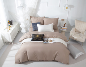 Bettwäsche Beige Gold