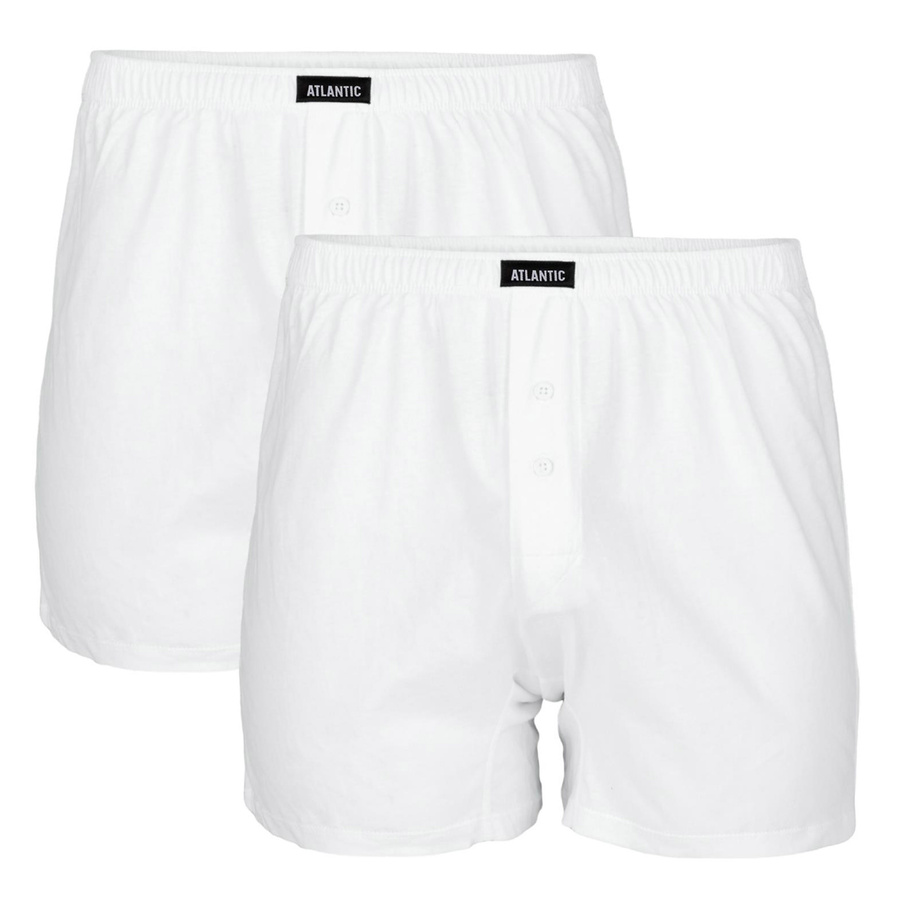 Lockere Herren-Boxershorts Serie 2BMB-003 Weiß