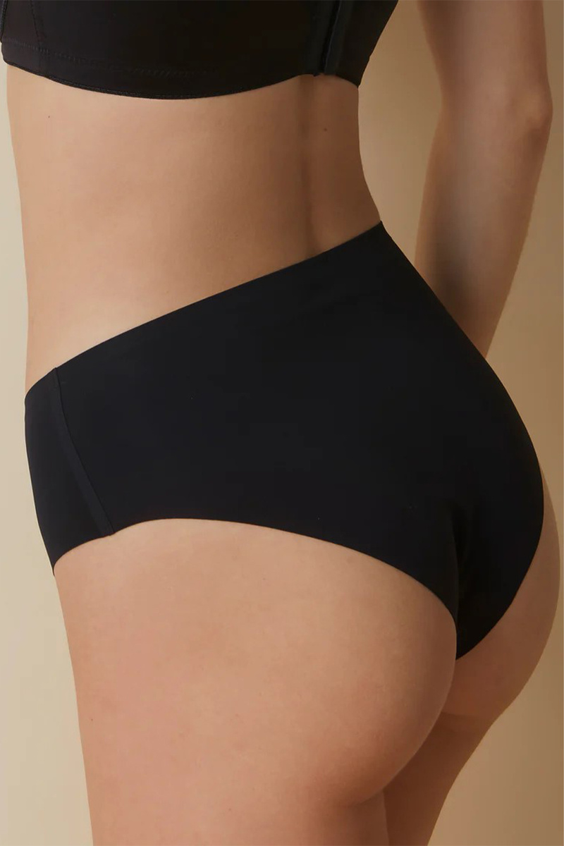 BRAGA 502 seamless panties, negro-black