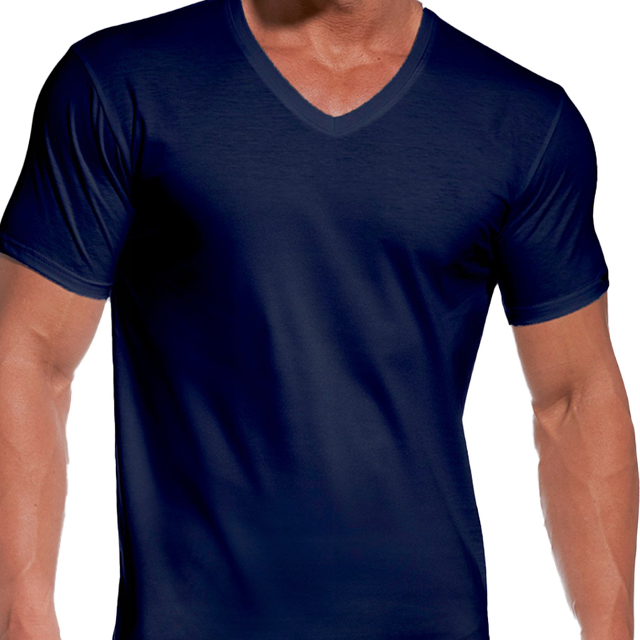 T-shirt Authentic 201 Neu schwarz Cornette