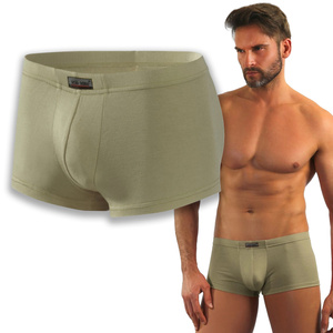 Herren-Boxershorts Urban Serie Olivgrün