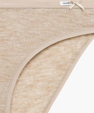 Chiloți sport pentru femei Seria 3CLP-002 Bej și Mov