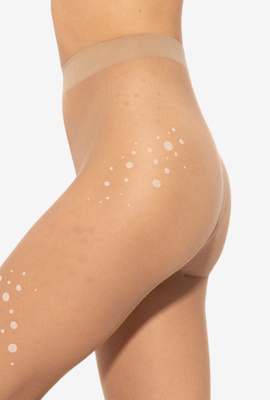 Gemusterte Strumpfhose Dotsy 17 20 Den