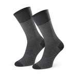 Jacquardsocken Art. 011 Grafit/Navy/Schwarz/Grau