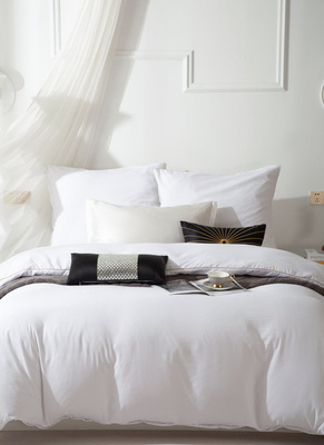 Bettwäsche Serie Weiß Gold