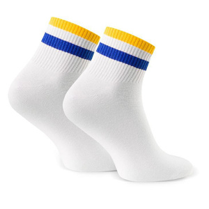 Kurze Socken Sport Serie Weiß