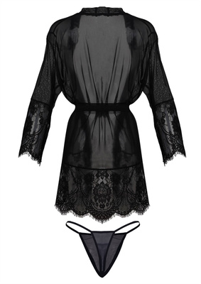 Halat de baie Seria Anette Negru