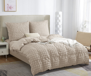 Lenjerie de pat Creasy Bej