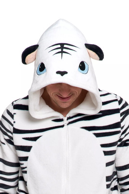 Pajamas onesie zebra