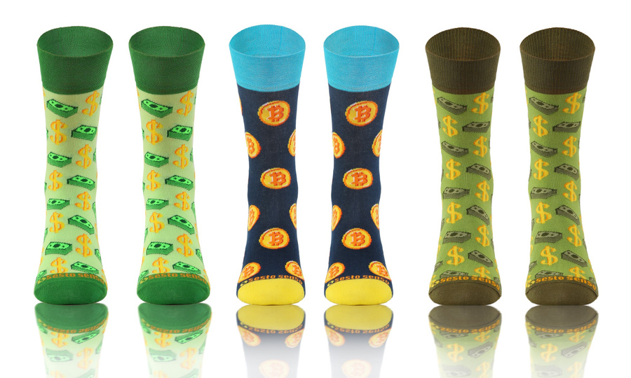 Lange Socken Finest Mehrfarbig