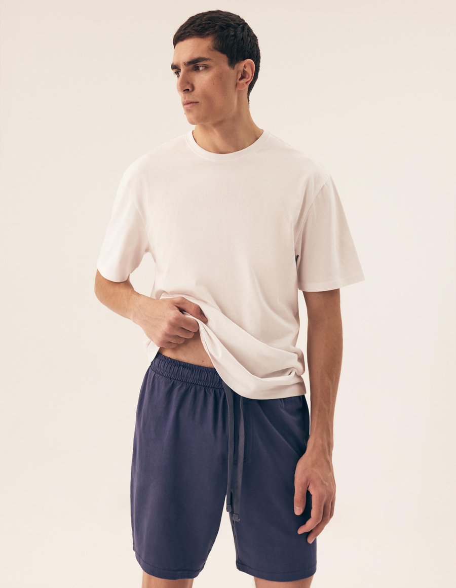 Pantaloni scurți Model 43031 Albastru închis