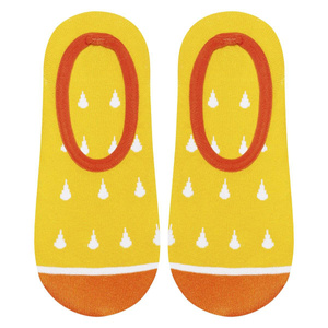 Stopki damskie kolorowe SOXO do balerinek śmieszne cytryny