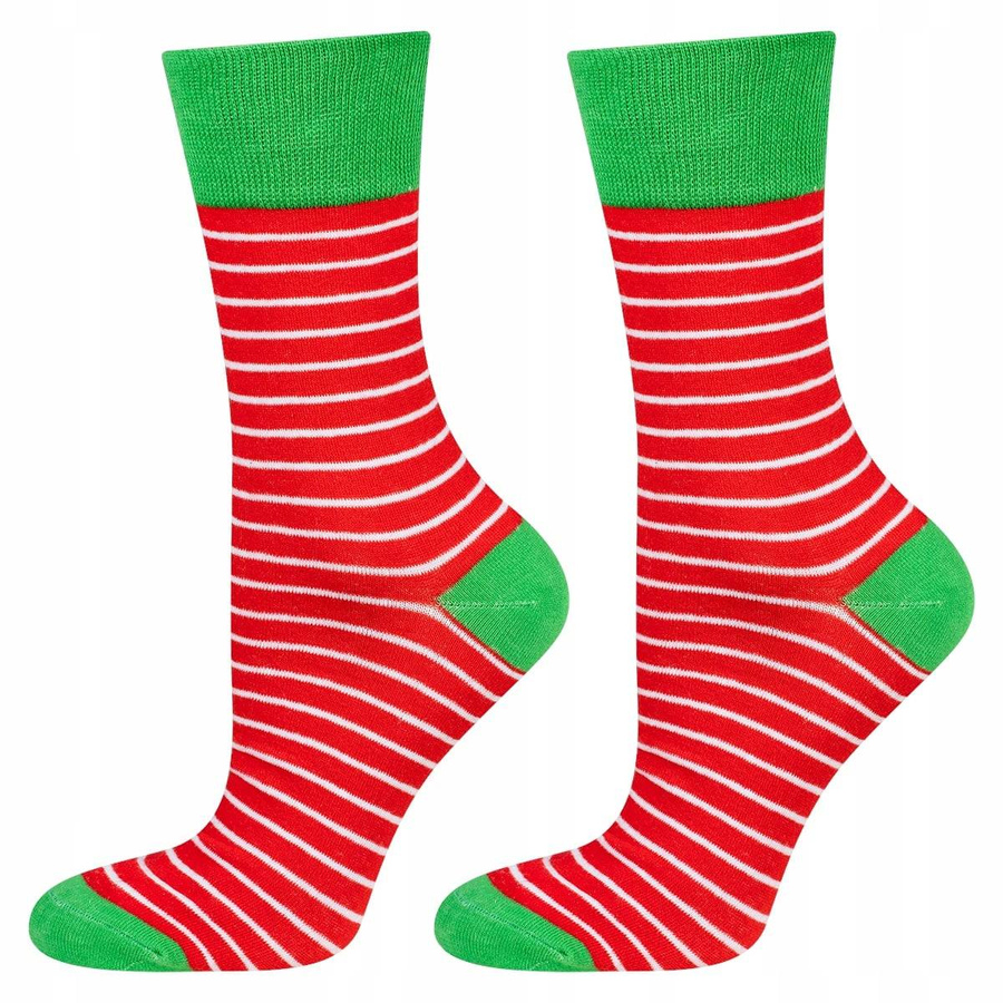 Herren Socken SOXO GOOD STUFF bunt gestreift Weihnachtsgeschenk