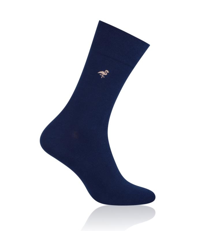 Farbige Herren Anzug Socken Marineblau Mehr Mode
