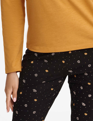 Pijama de damă Grind Multicoloră