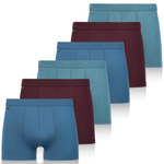 Boxershorts aus Bambus für Männer 6er-Pack