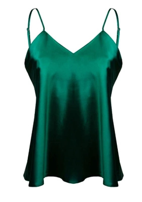 Top Satin Karen Rosa