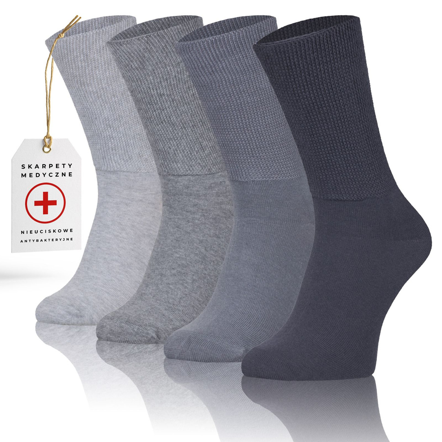 Skarpety Medyczne Bezuciskowe Zdrowotne Somedic Milena