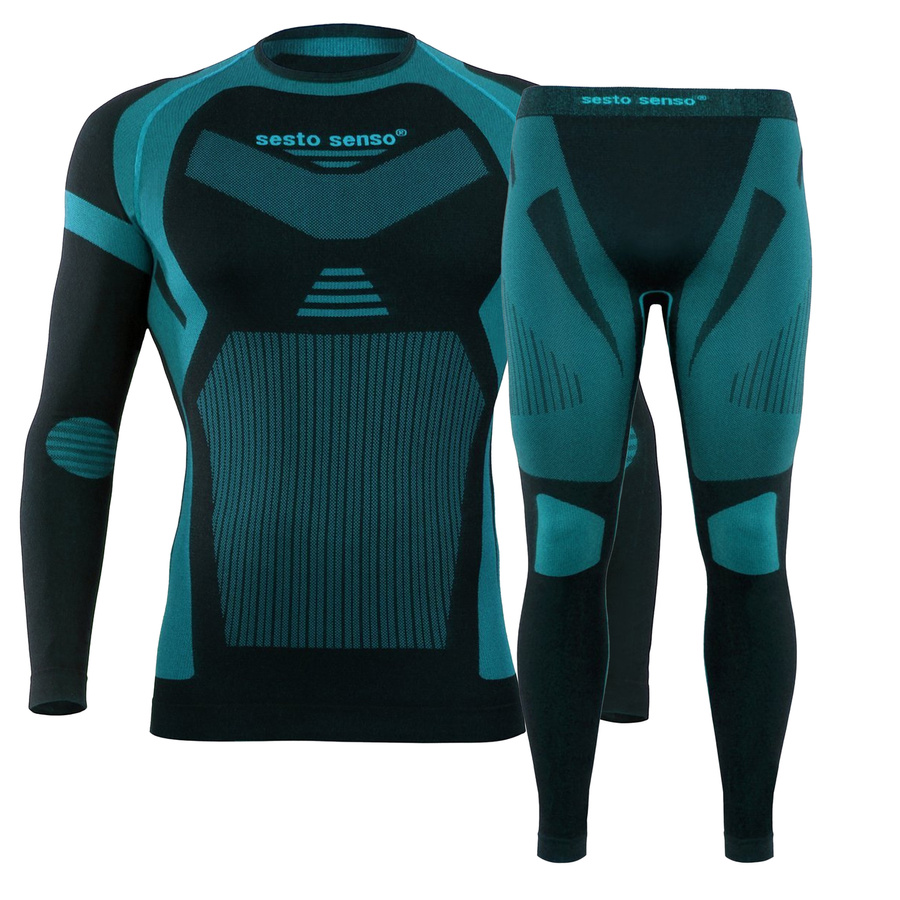 Set lenjerie termică pentru bărbați Thermo Active verde