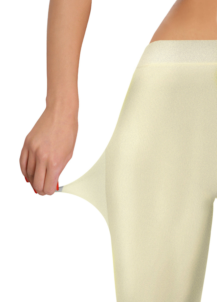 Sesto Senso Damen Strumpfhose Gerda 100 DEN – Warme Akryl Strumpfhose mit Jacquardmuster, Weiches und Bequemes Design, Ideal für Wintertage, Rot/Bordeaux, Größe 2 bis XL