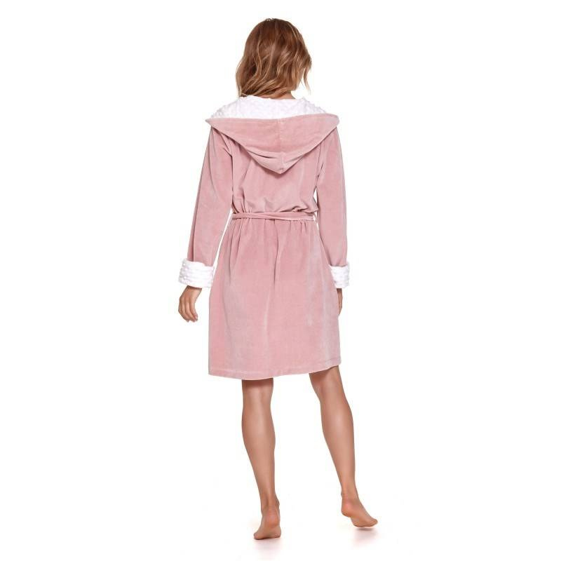 Bademantel Damen Serie 7059 Rosa