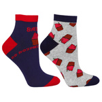 Luxury Cotton Women's Multicolor Socks