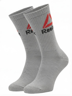 Tennissocken Mix Grau Weiß Schwarz