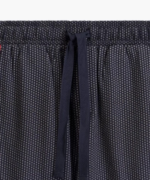 Herrenschlafanzug Serie nmp-389 Dunkelblau/Blau