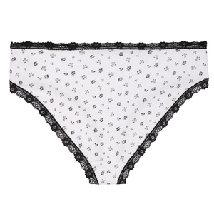 Figi damskie bikini z koronk? S-XL 6-pak