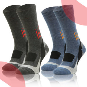 3X Warme Trekkingsocken Sesto Senso