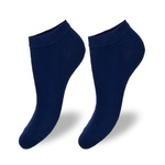 Damen-Glattstrümpfe 0163, Farbe Marineblau, Größe 37-41