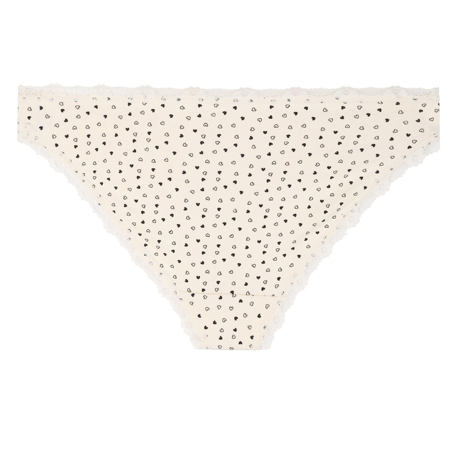 Figi damskie mini bikini z koronk? S-XL 3-pak