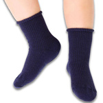 Kindersocken/Kleinkindsocken aus Merinowolle ohne Druck. 130 Steven